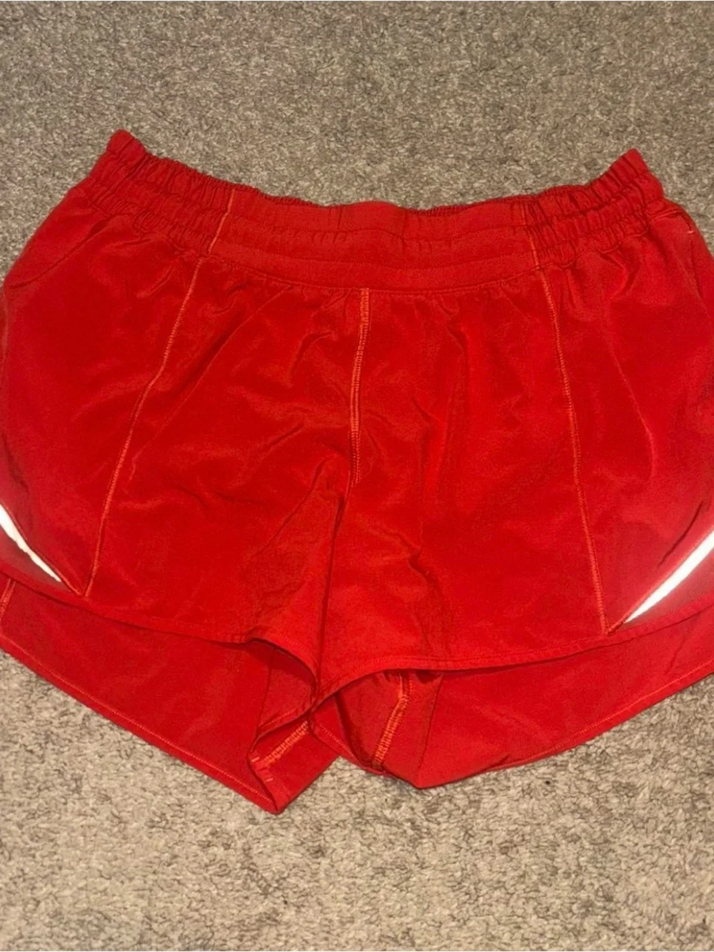 lululemon athletica Red Women's Athletic Shorts
